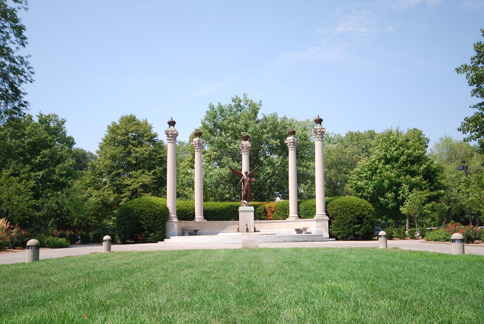 landmark on the Ball State University campus in Muncie, Indiana
